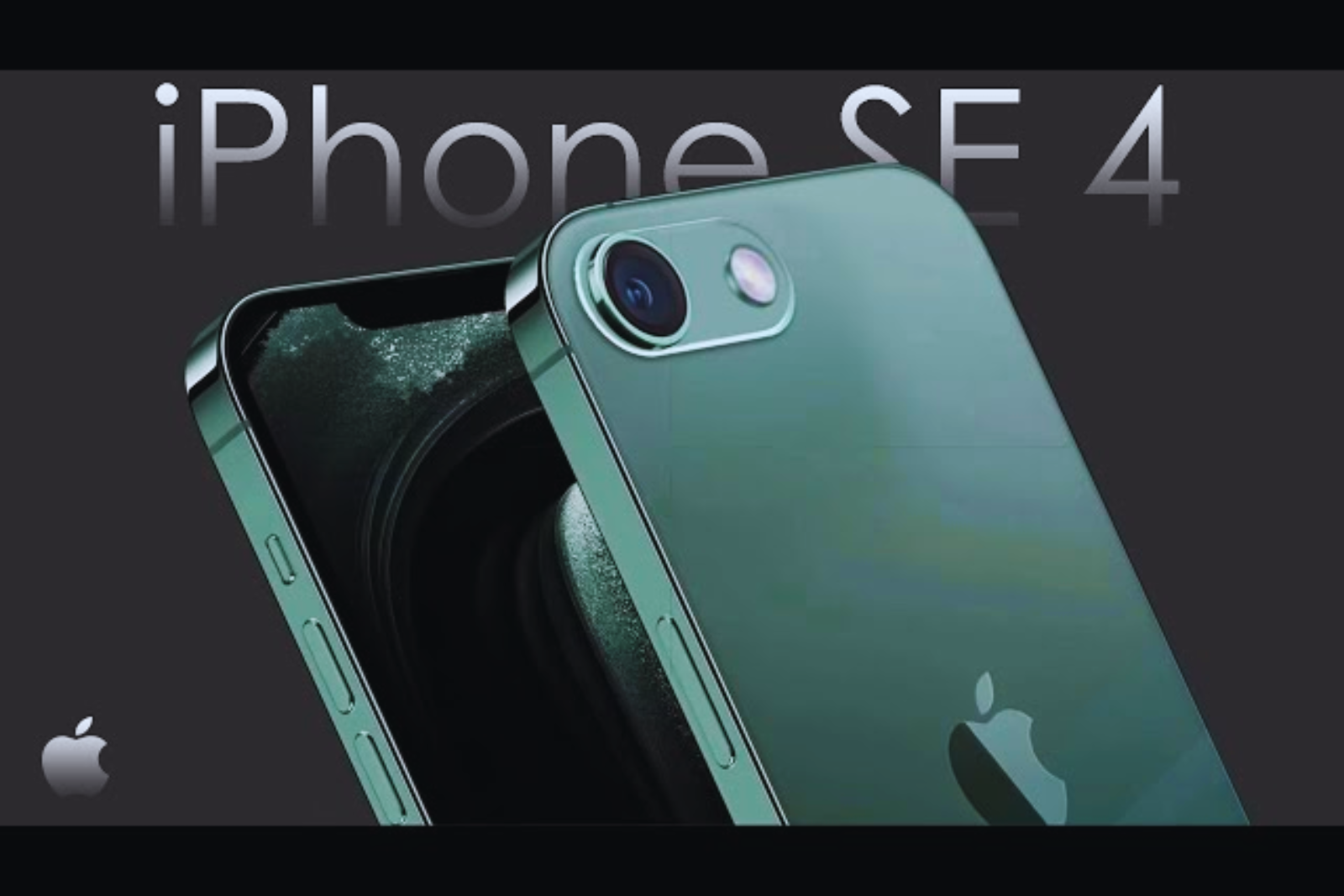 Concept image of the iPhone SE 4 showcasing its rumored design with a larger display, improved camera, and updated aesthetics similar to the iPhone 14.